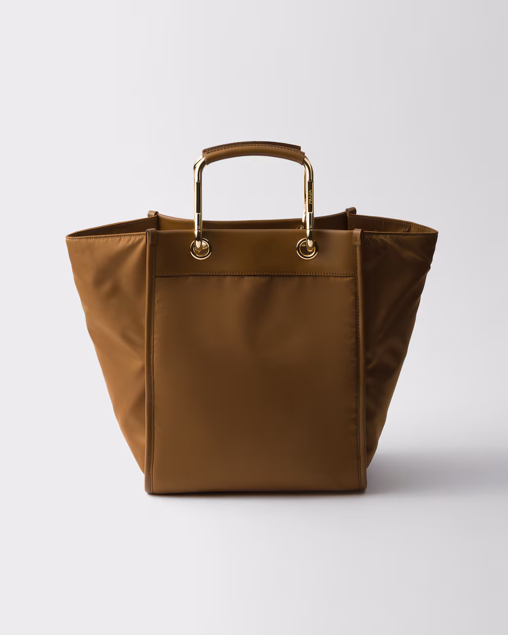 Prada Bags Re-Nylon Recycled Nylon and Leather Medium Tote Bag