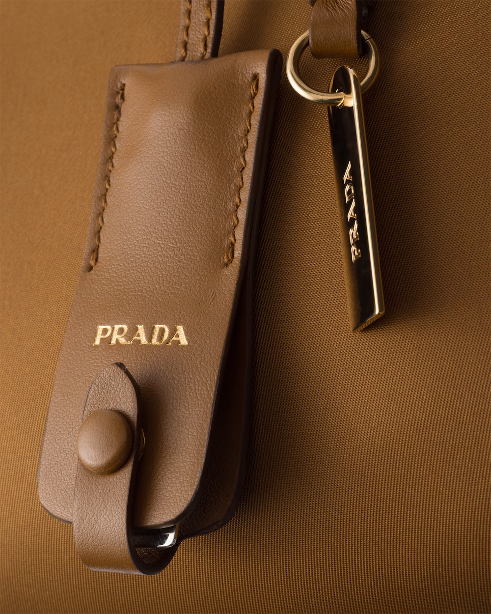 Prada Bags Re-Nylon Recycled Nylon and Leather Medium Tote Bag