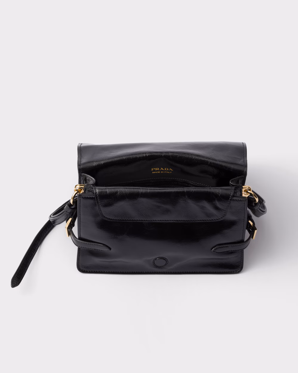 Prada leather shoulder bag