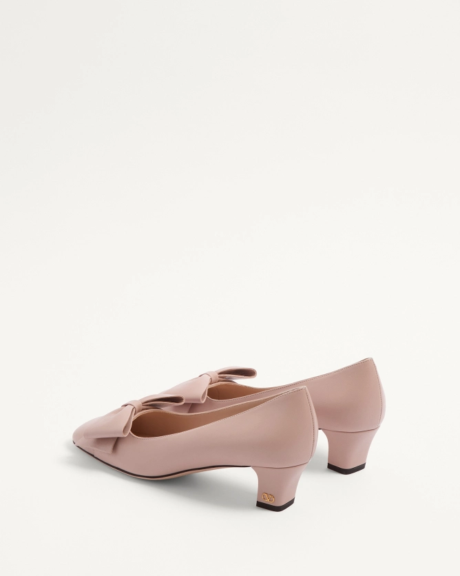 Valentino shoes BOWOW sheepskin high heels (heel height 4.5 cm)