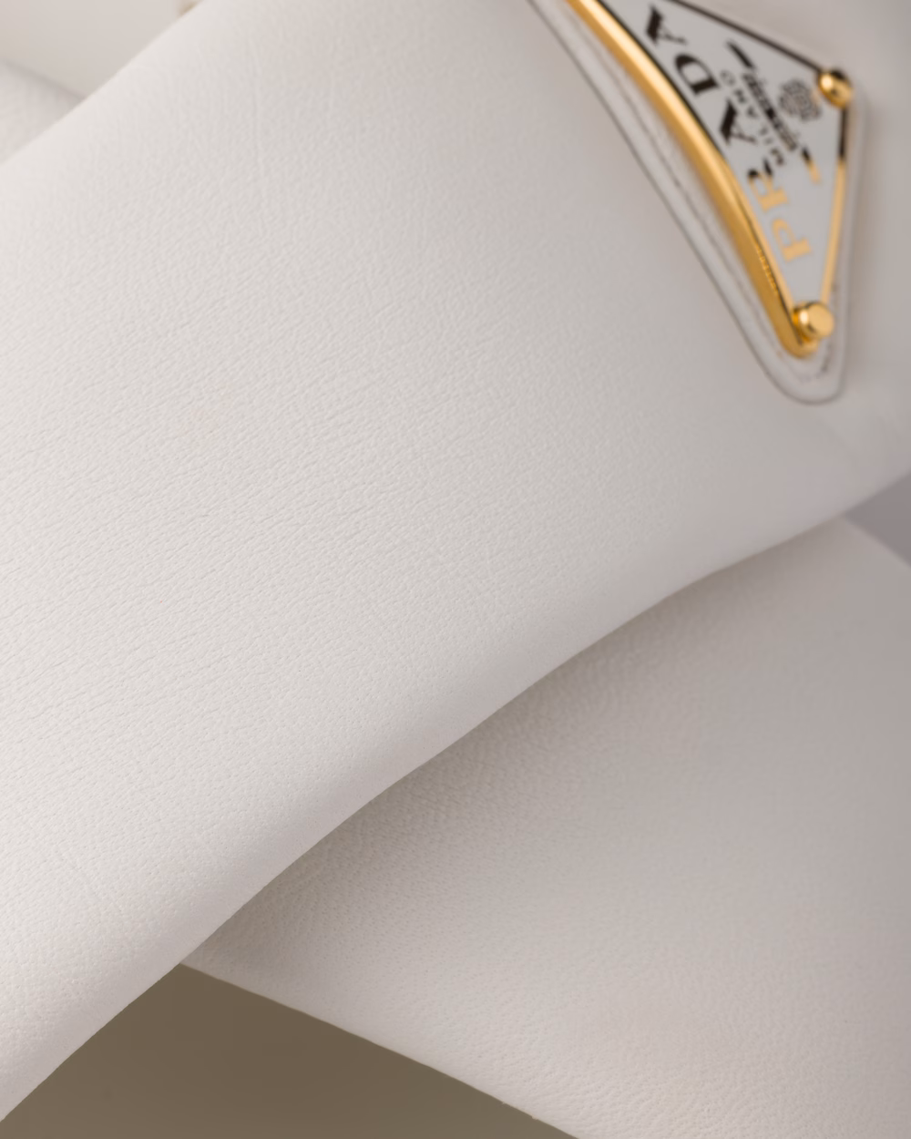 (Special Offer)Prada Shoes Padded Effect Nappa Leather Slides