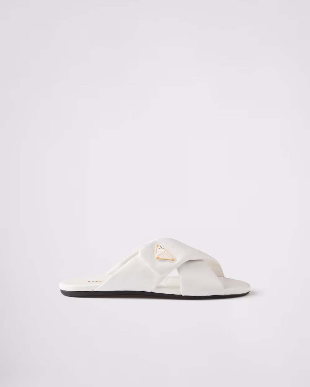 (Special Offer)Prada Shoes Padded Effect Nappa Leather Slides