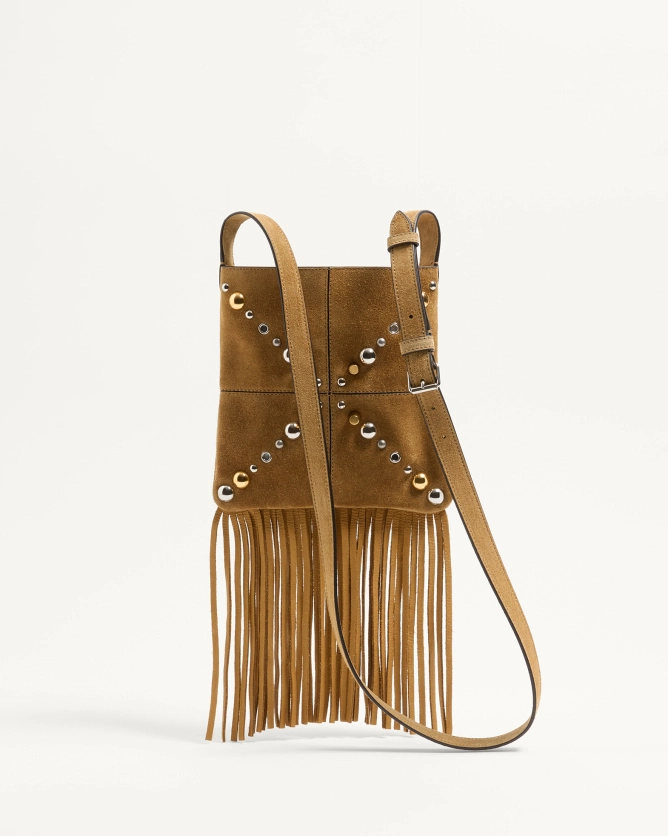 Valentino Bags NELLCÔTE Small Suede Tassel Handbag