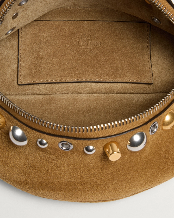 Valentino Bags NELLCÔTE Suede Leather Handbag