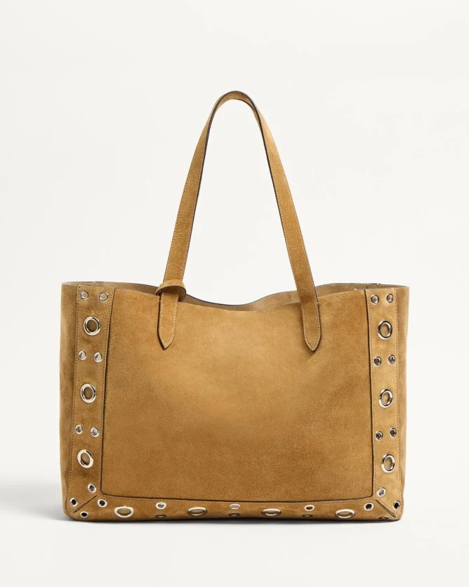 Valentino Bags NELLCÔTE Medium Suede Handbag