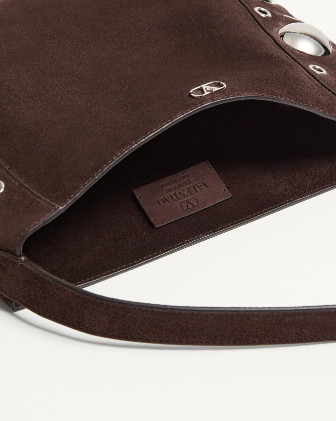 Valentino Bags NELLCÔTE Suede Leather Tassel Handbag