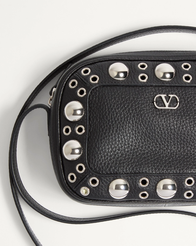 Valentino Bags NELLCÔTE Grained Calfskin Handbag