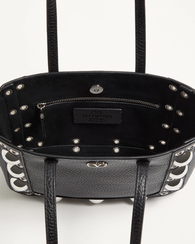 Valentino Bags NELLCÔTE Mini Grained Calfskin Handbag