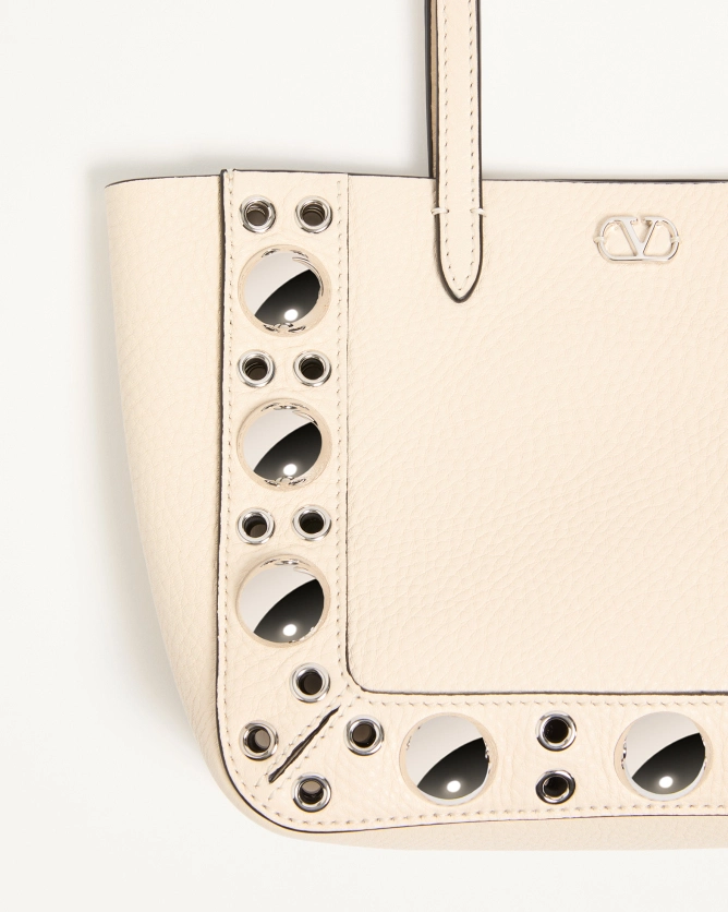 Valentino Bags NELLCÔTE Mini Grained Calfskin Handbag