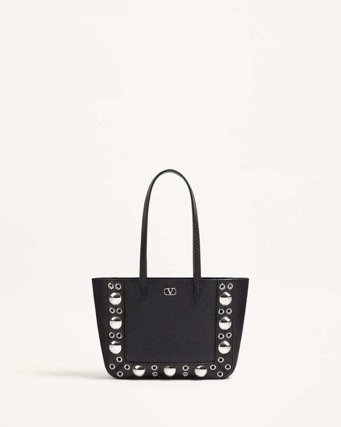 Valentino Bags NELLCÔTE Mini Grained Calfskin Handbag