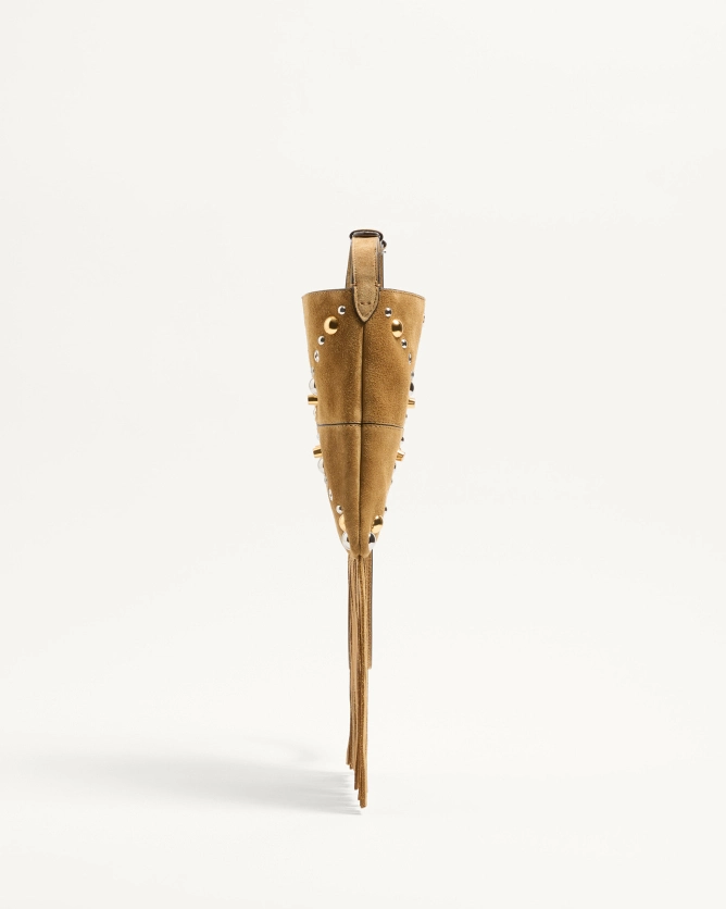 Valentino Bags NELLCÔTE Small Suede Tassel Handbag