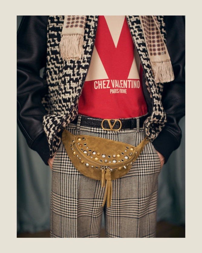 Valentino Bags NELLCÔTE Suede Leather Handbag