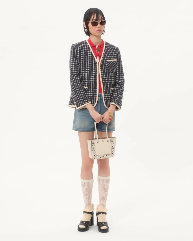 Valentino Bags NELLCÔTE Mini Grained Calfskin Handbag