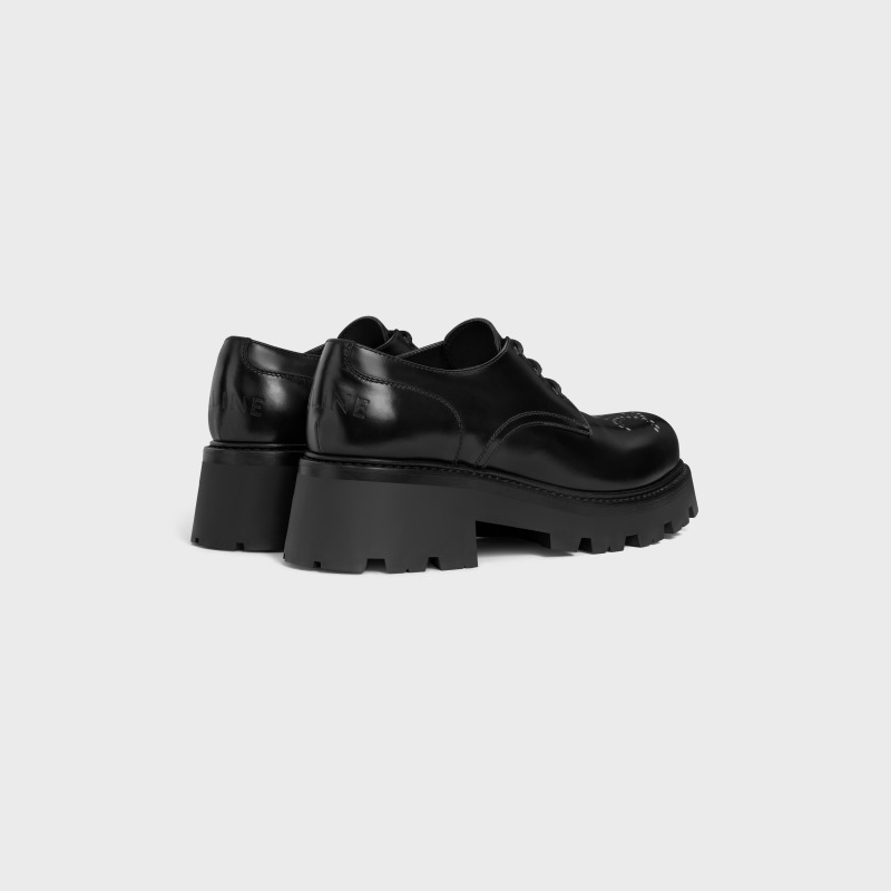 CELINE Shoes TRIOMPHE RANGERS Perforated TRIOMPHE Polished Derby Shoes