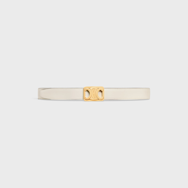 CELINE BELT FRAMED TRIOMPHE Medium Double-Sided Belt