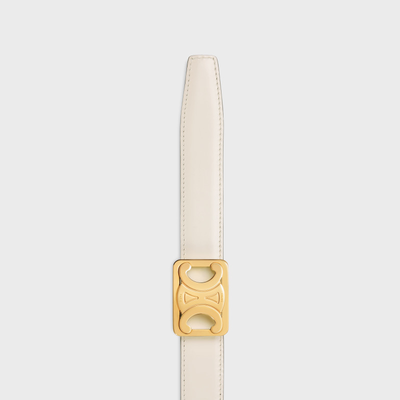 CELINE BELT FRAMED TRIOMPHE Medium Double-Sided Belt