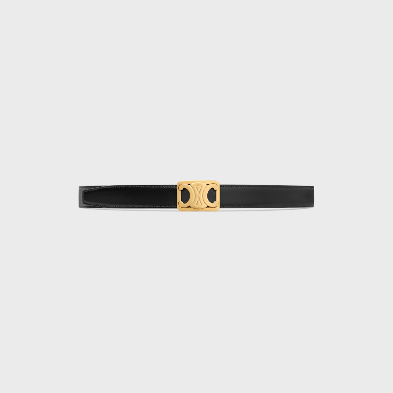 CELINE BELT FRAMED TRIOMPHE Medium Double-Sided Belt