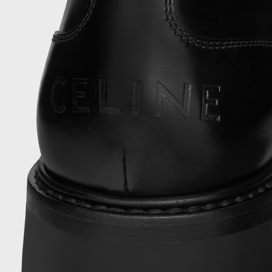 CELINE Shoes TRIOMPHE RANGERS Perforated TRIOMPHE Polished Derby Shoes