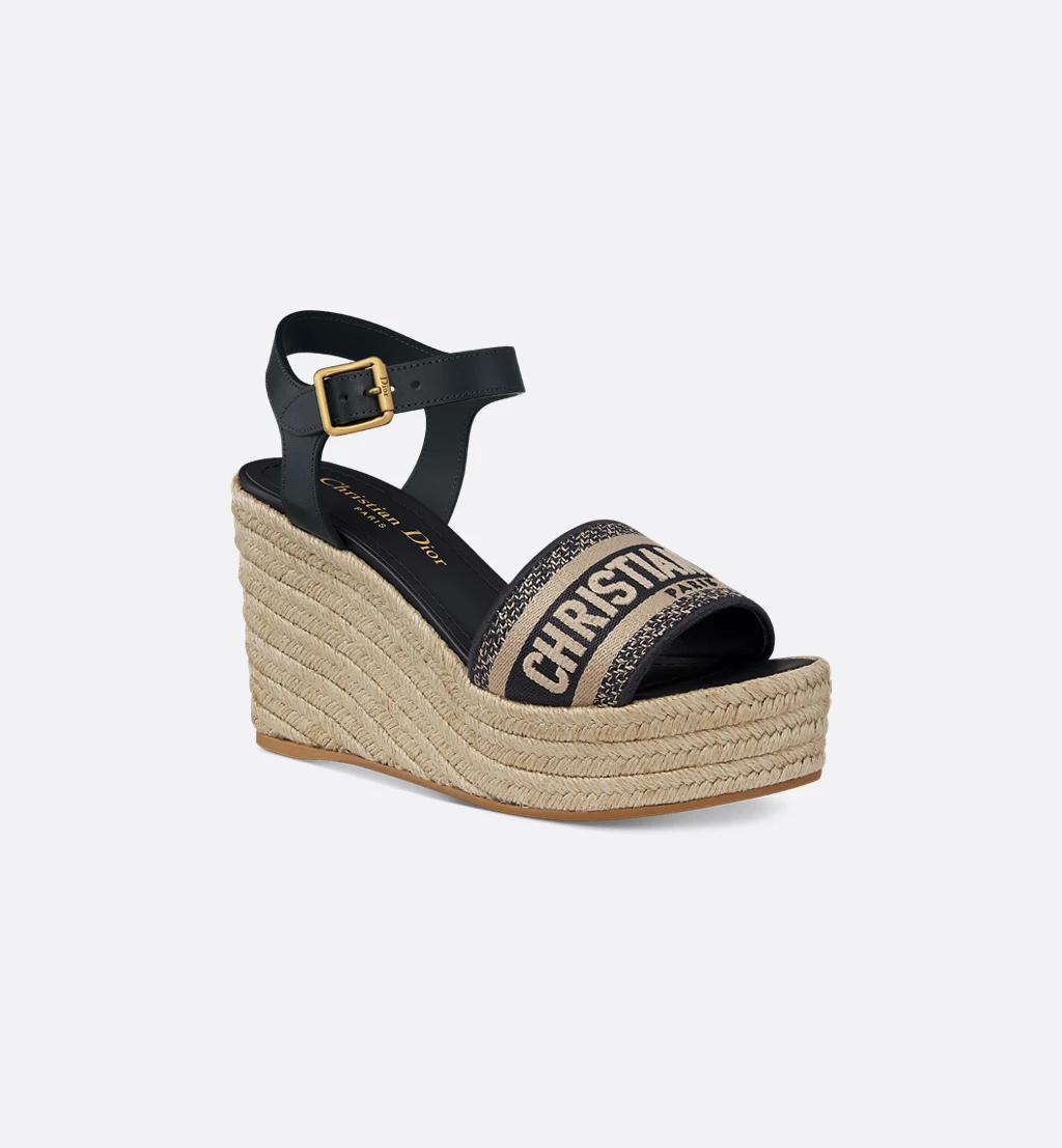Dior shoes Dway wedge sandals