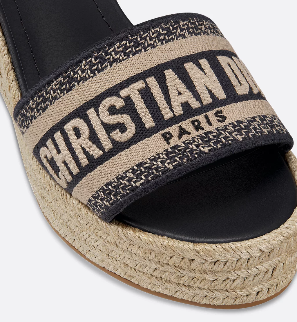 Dior shoes Dway wedge sandals