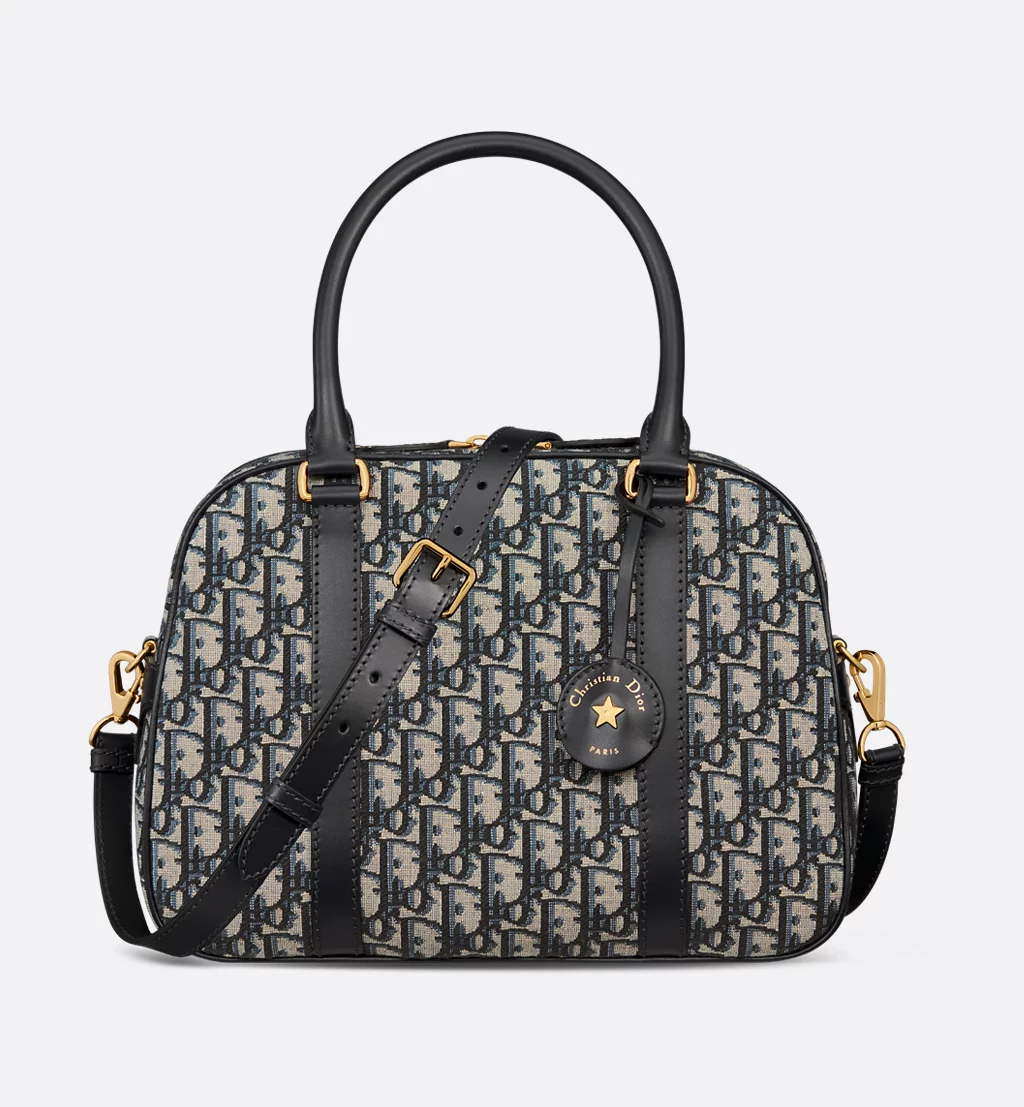 Dior Bags Large D-Vibe Bowling Bag