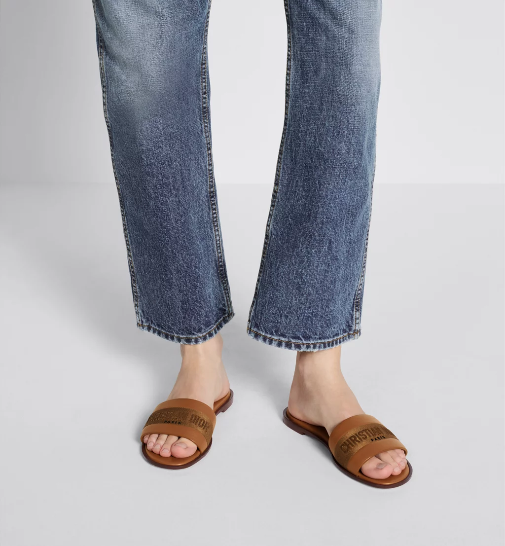 Dior bag Dway cotton sandals