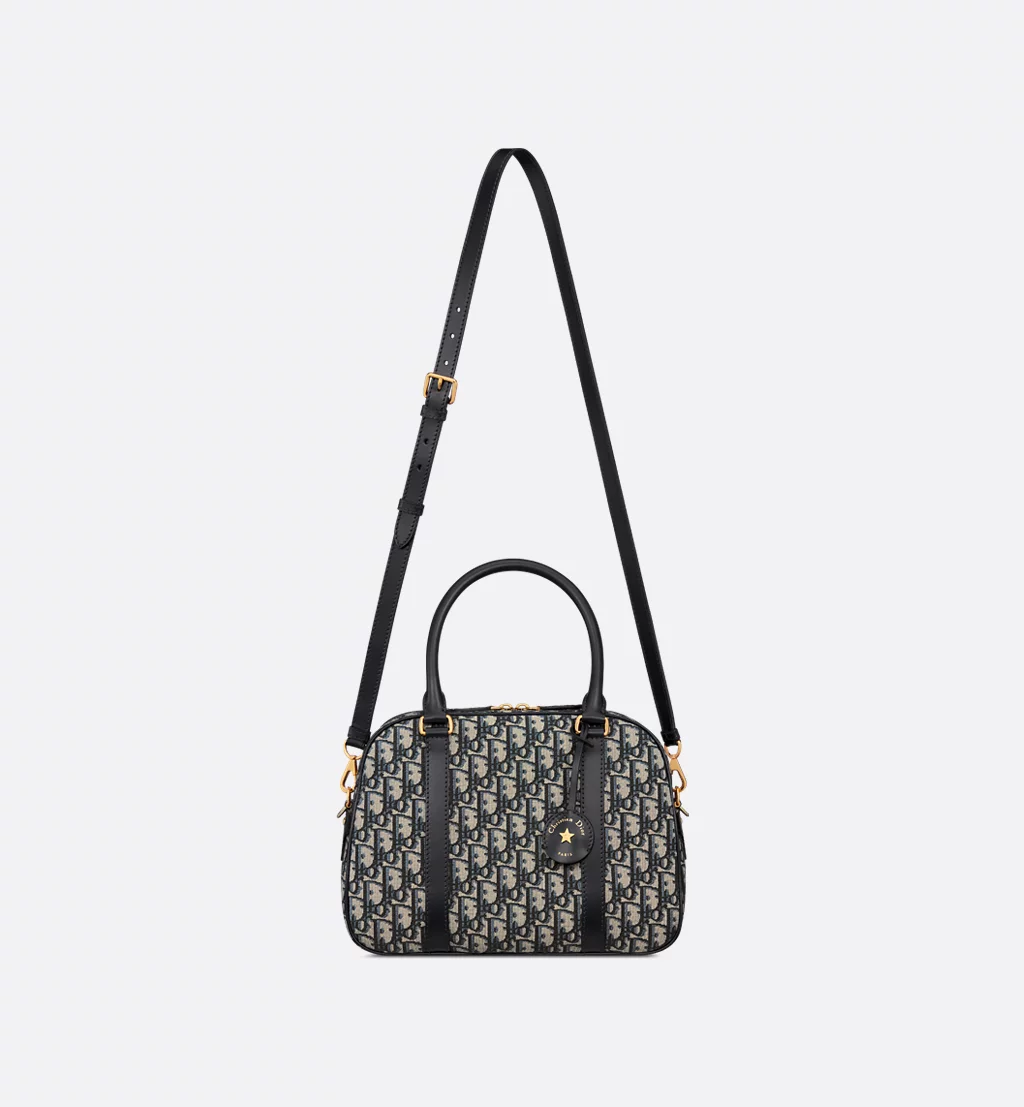 Dior Bags Large D-Vibe Bowling Bag