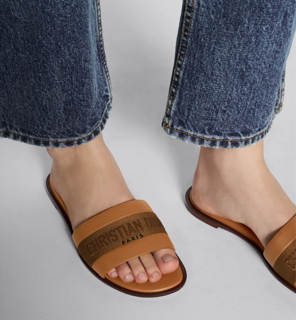 Dior bag Dway cotton sandals