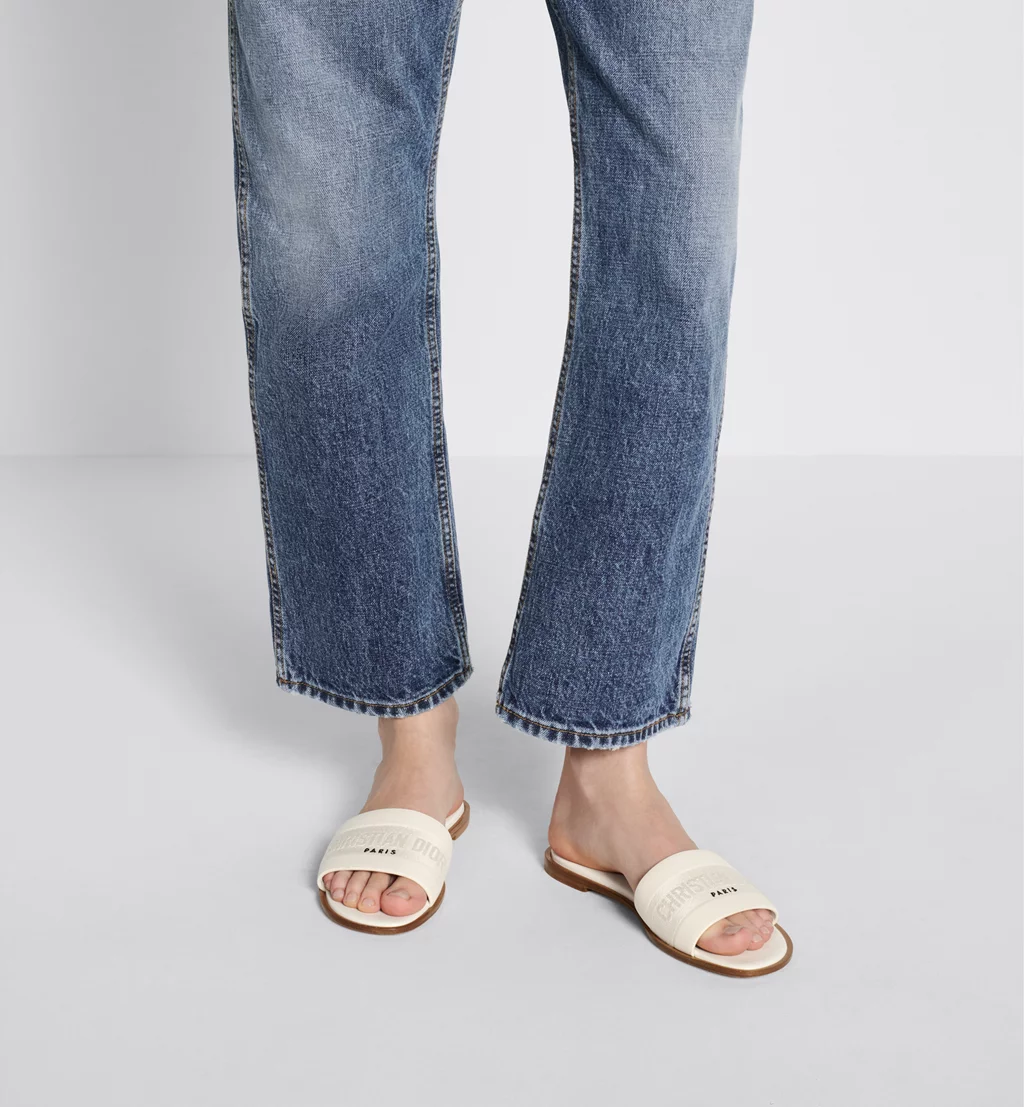 Dior bag Dway cotton sandals