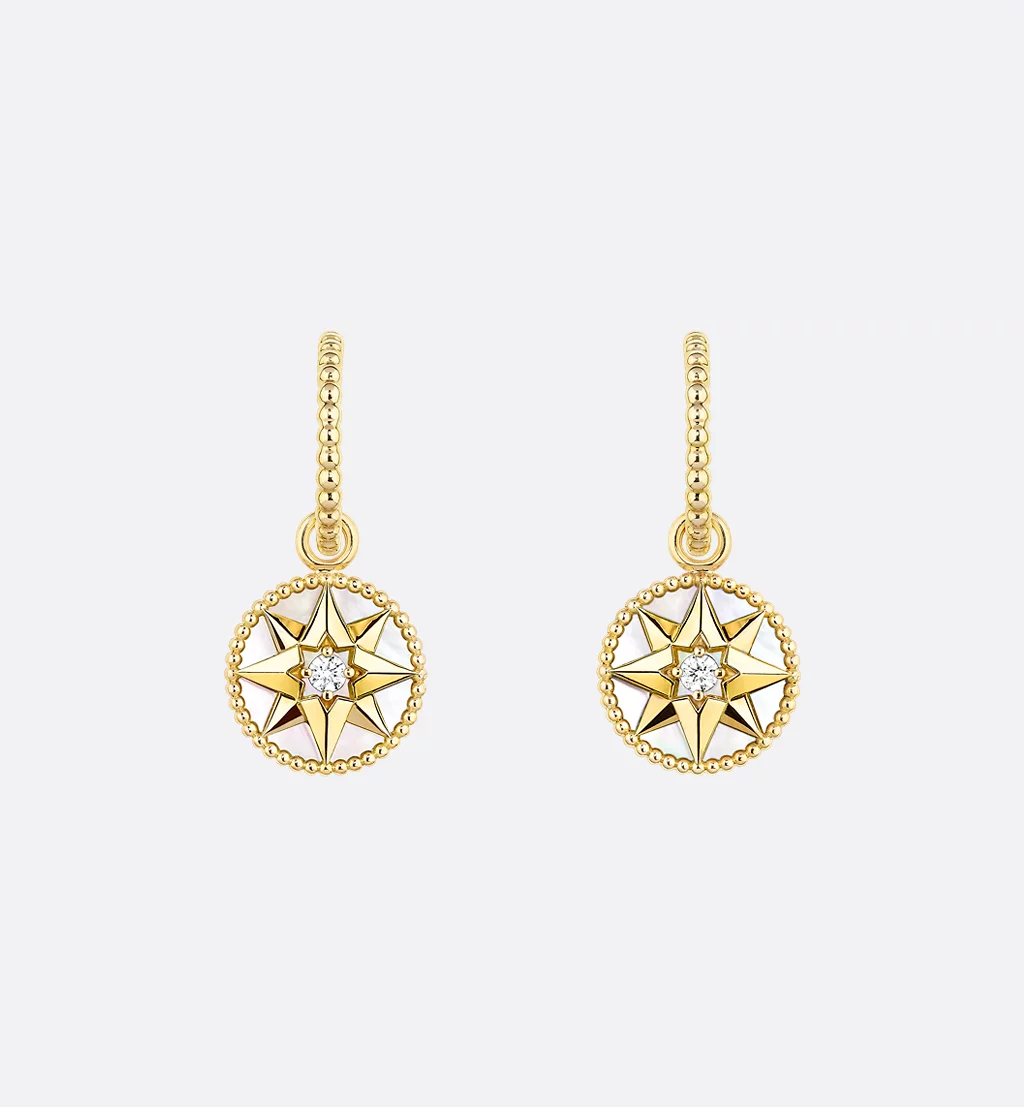 Dior Rose des Vents earrings