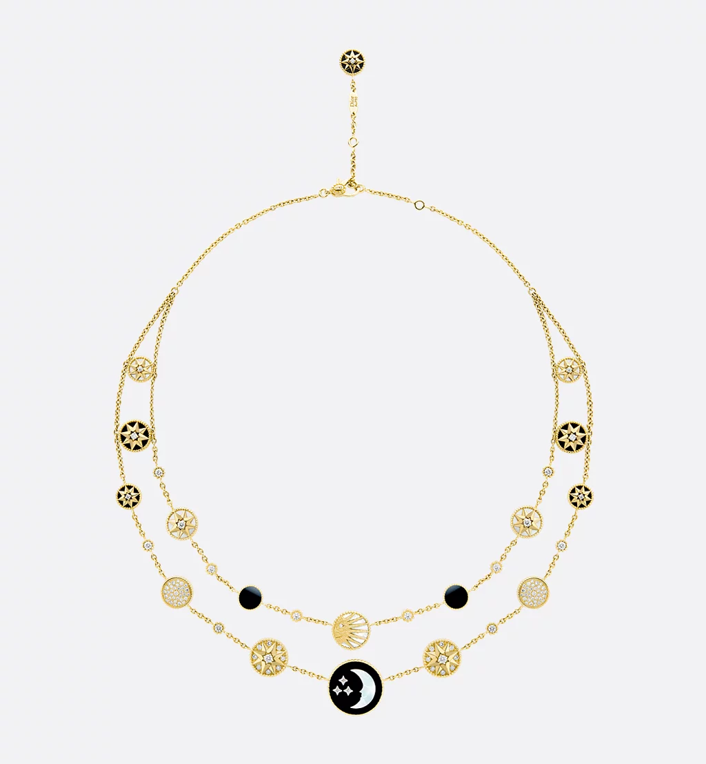 Dior Rose des Vents and Rose Céleste Chokers