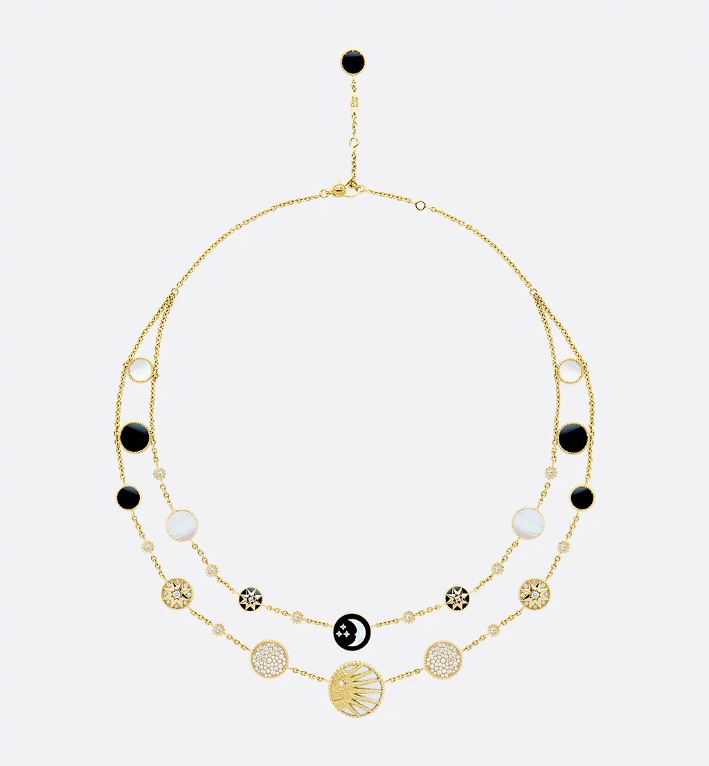 Dior Rose des Vents and Rose Céleste Chokers