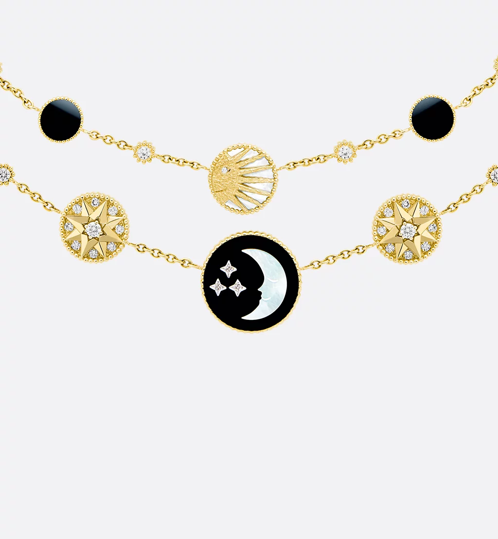 Dior Rose des Vents and Rose Céleste Chokers