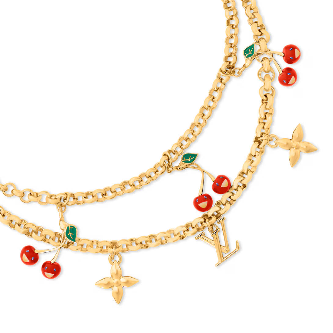 Louis Vuitton necklace LV x TM CERISE necklace