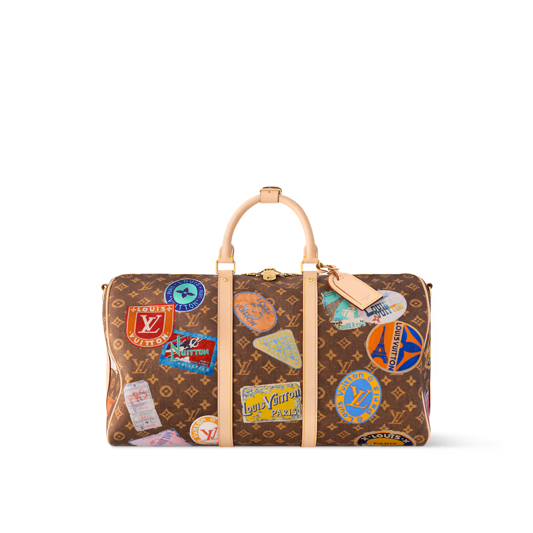 Louis Vuitton Travel Bag KEEPALL BANDOULIÈRE 50 Travel Bag