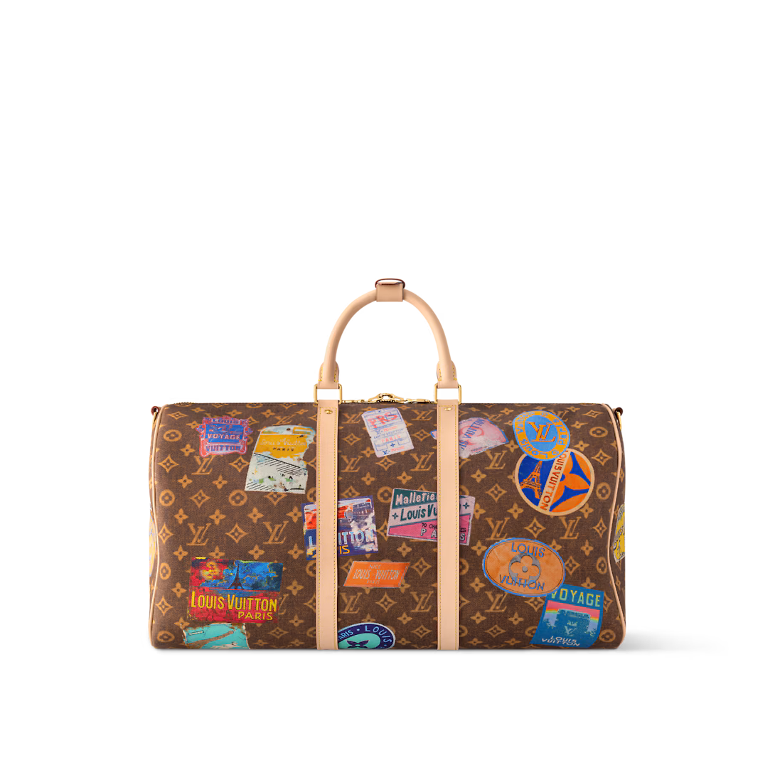 Louis Vuitton Travel Bag KEEPALL BANDOULIÈRE 50 Travel Bag