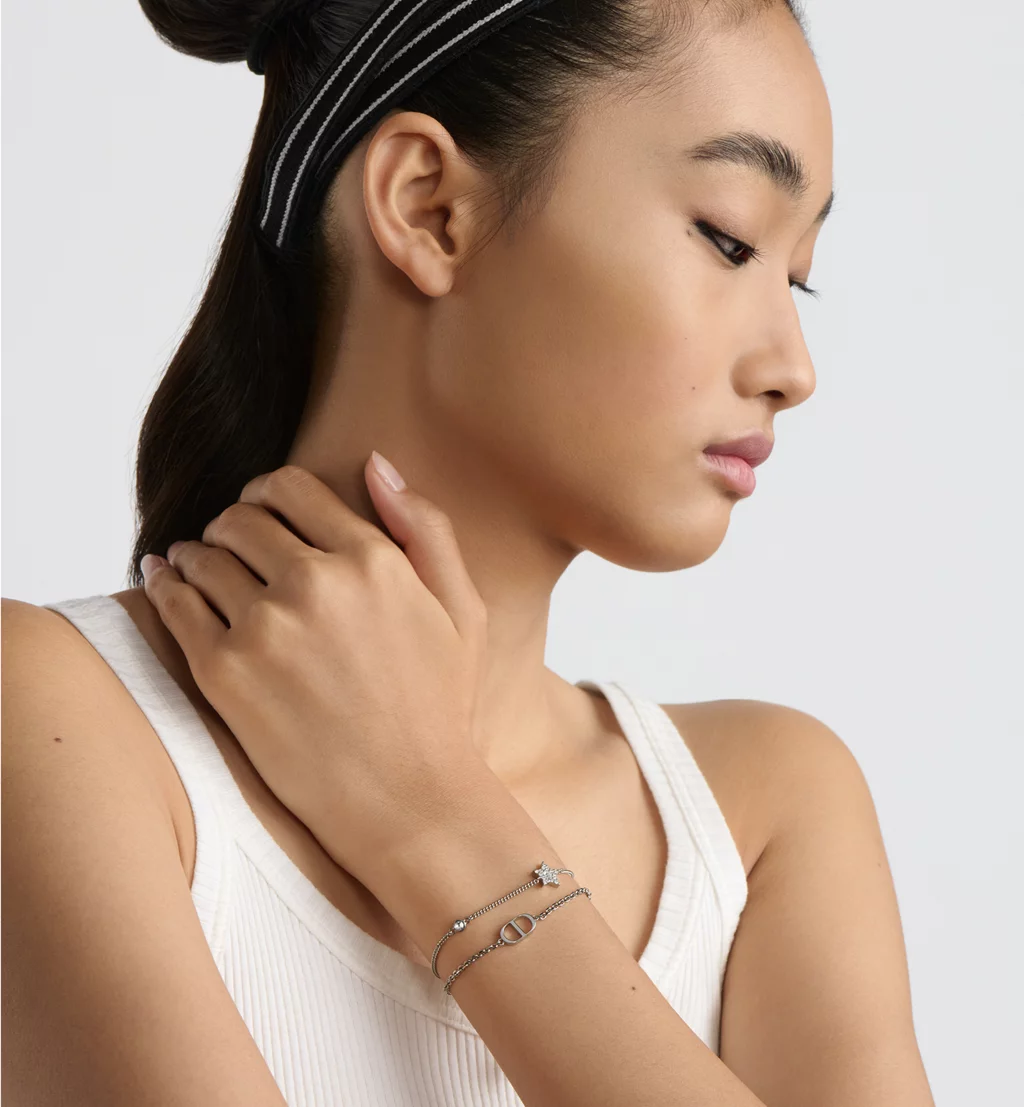 Dior Bracelet Petit CD Double Chain Bracelet