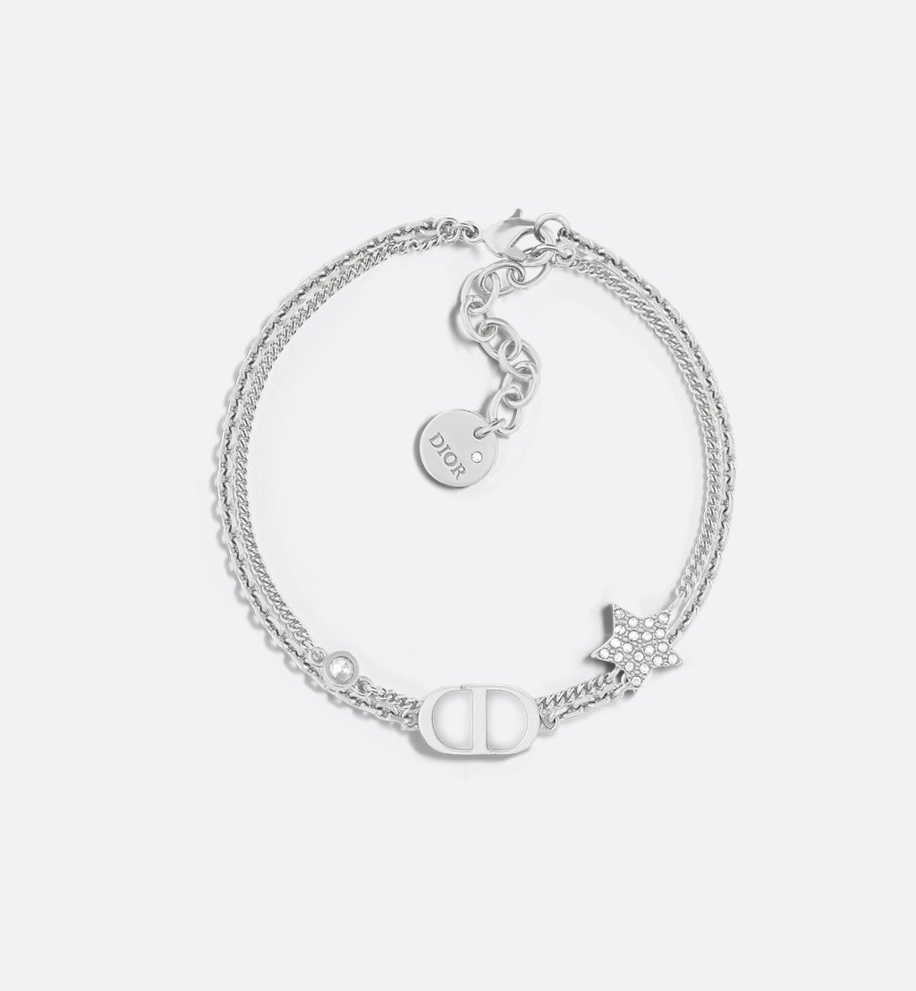 Dior Bracelet Petit CD Double Chain Bracelet