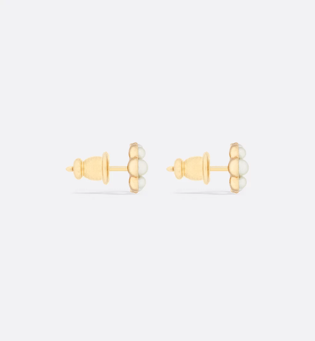 Dior Earrings Petit CD Mini Stud Earrings