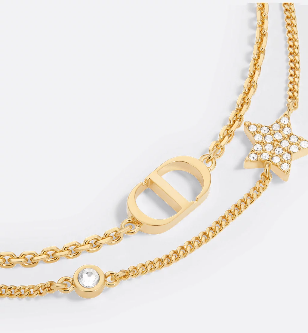 Dior Bracelet Petit CD Double Chain Bracelet