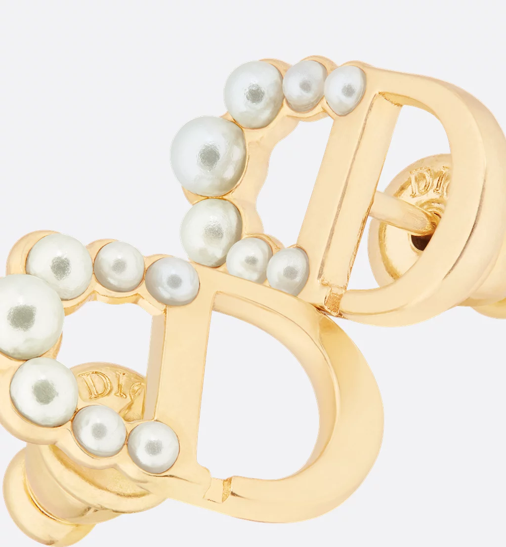 Dior Earrings Petit CD Mini Stud Earrings