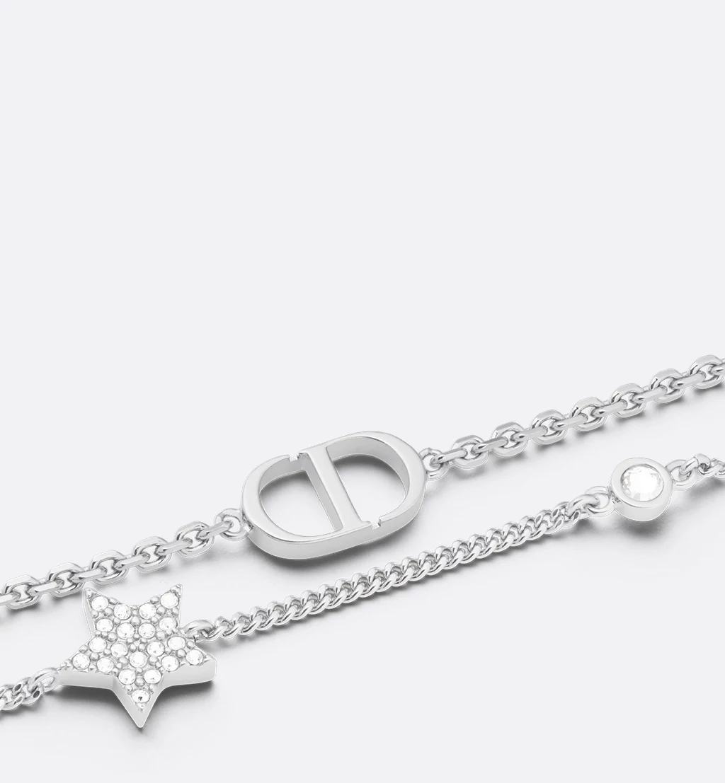 Dior Bracelet Petit CD Double Chain Bracelet