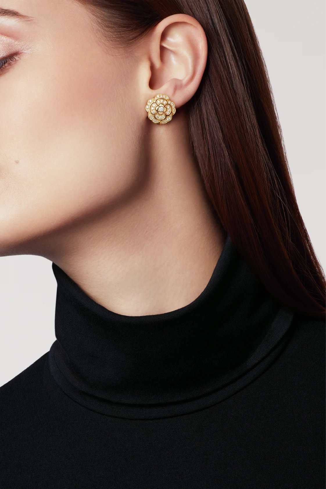 Chanel earrings BOUTON DE CAMÉLIA earrings