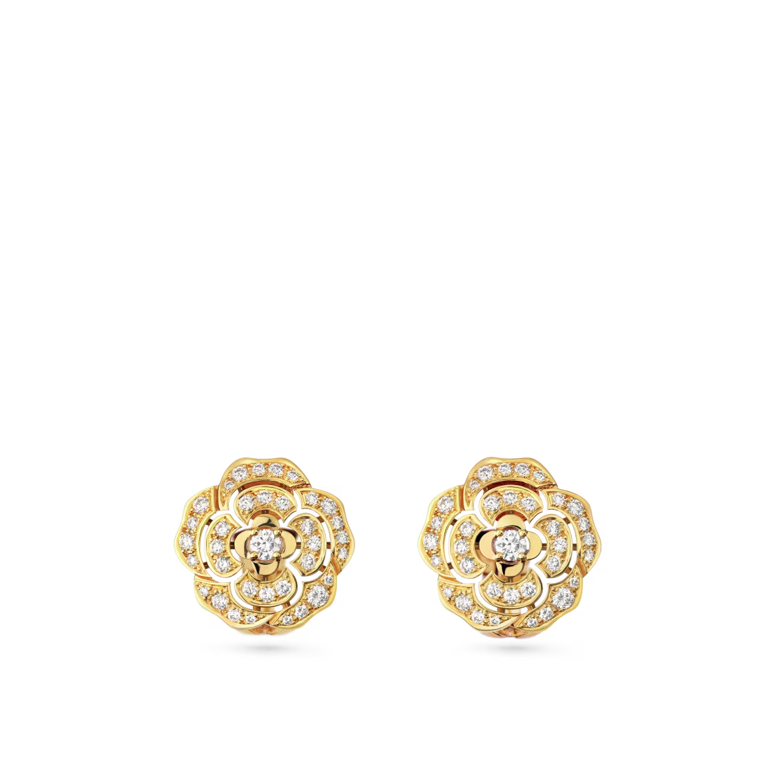 Chanel earrings BOUTON DE CAMÉLIA earrings