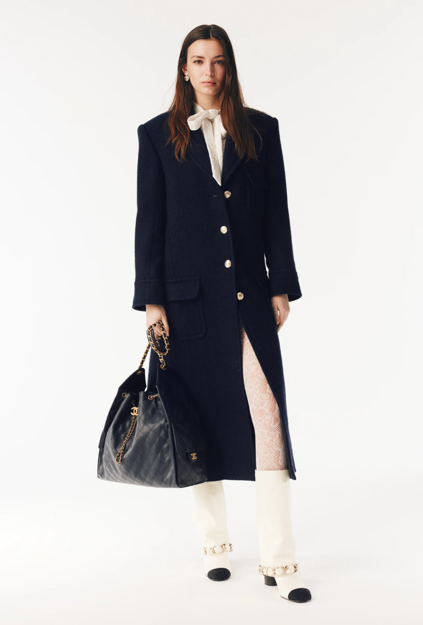 Chanel boots long boots