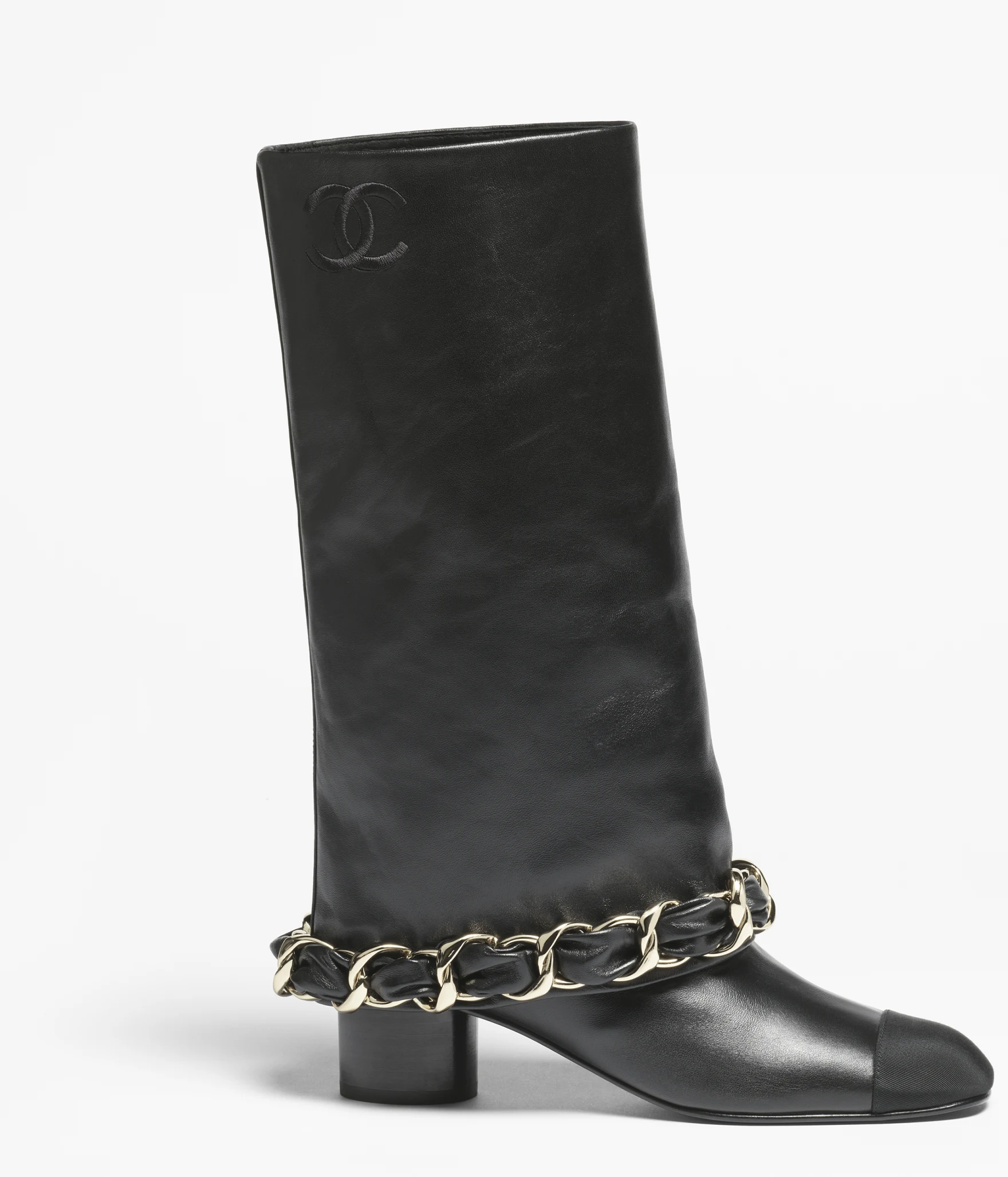 Chanel boots long boots