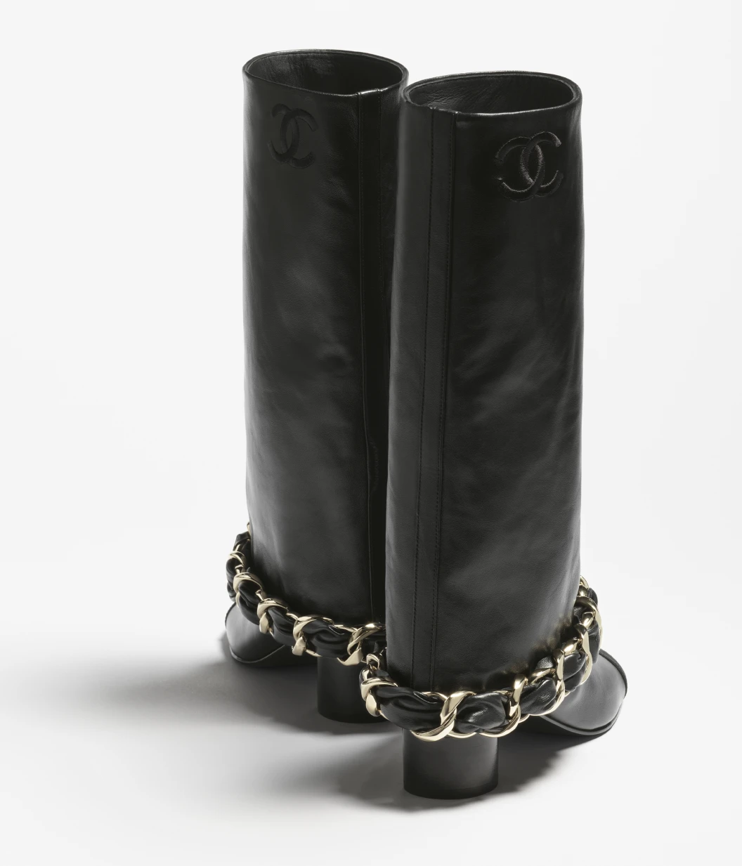 Chanel boots long boots