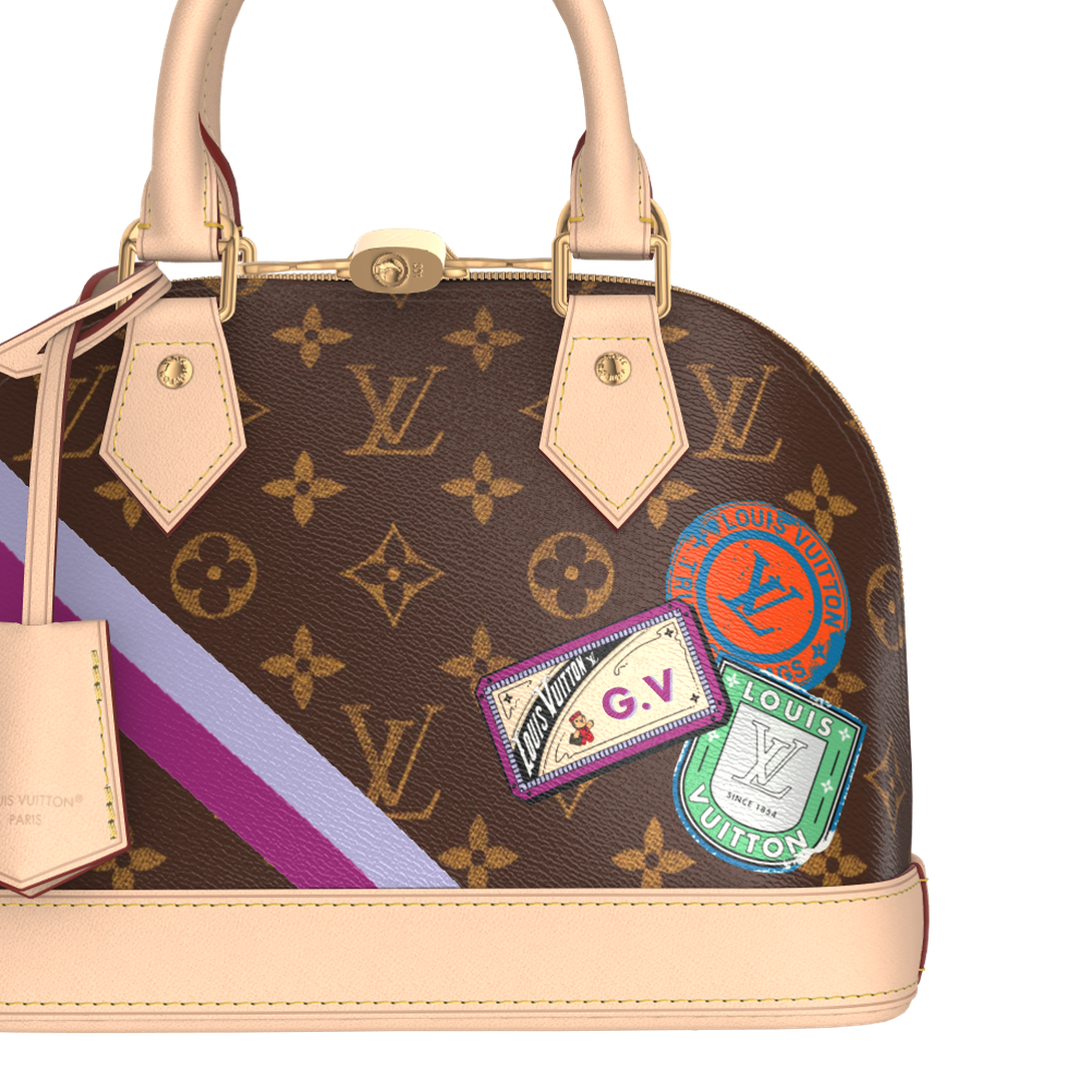 Louis Vuitton ALMA BB MON MONOGRAM handbag