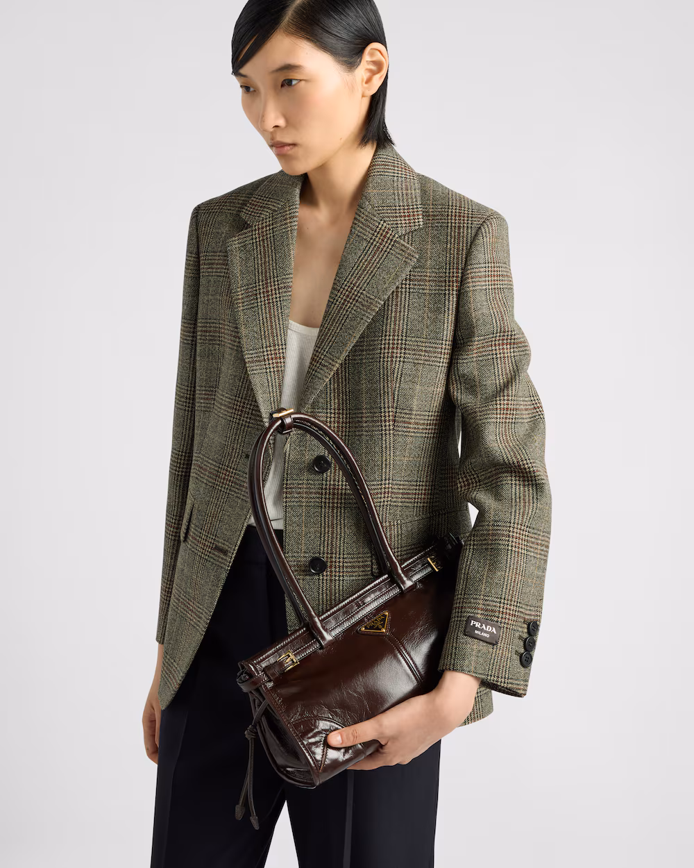 Prada Bonnie Medium Leather Handbag