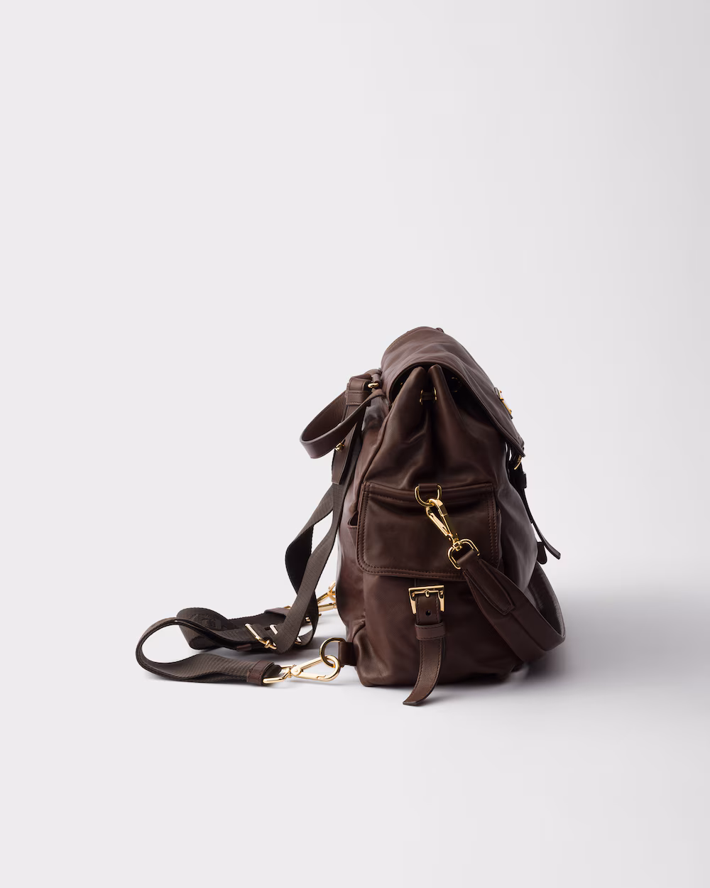 Prada Explore Medium Nappa Leather Backpack